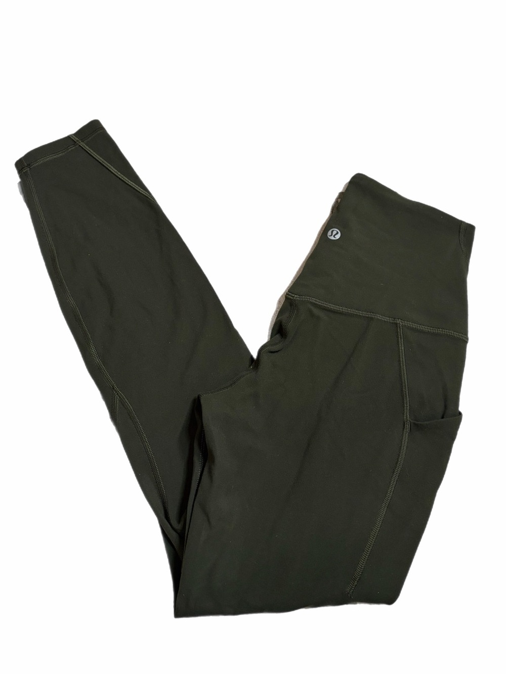 Lululemon Align High-Rise Pant with Pockets 25” (Dark Olive) Size 4